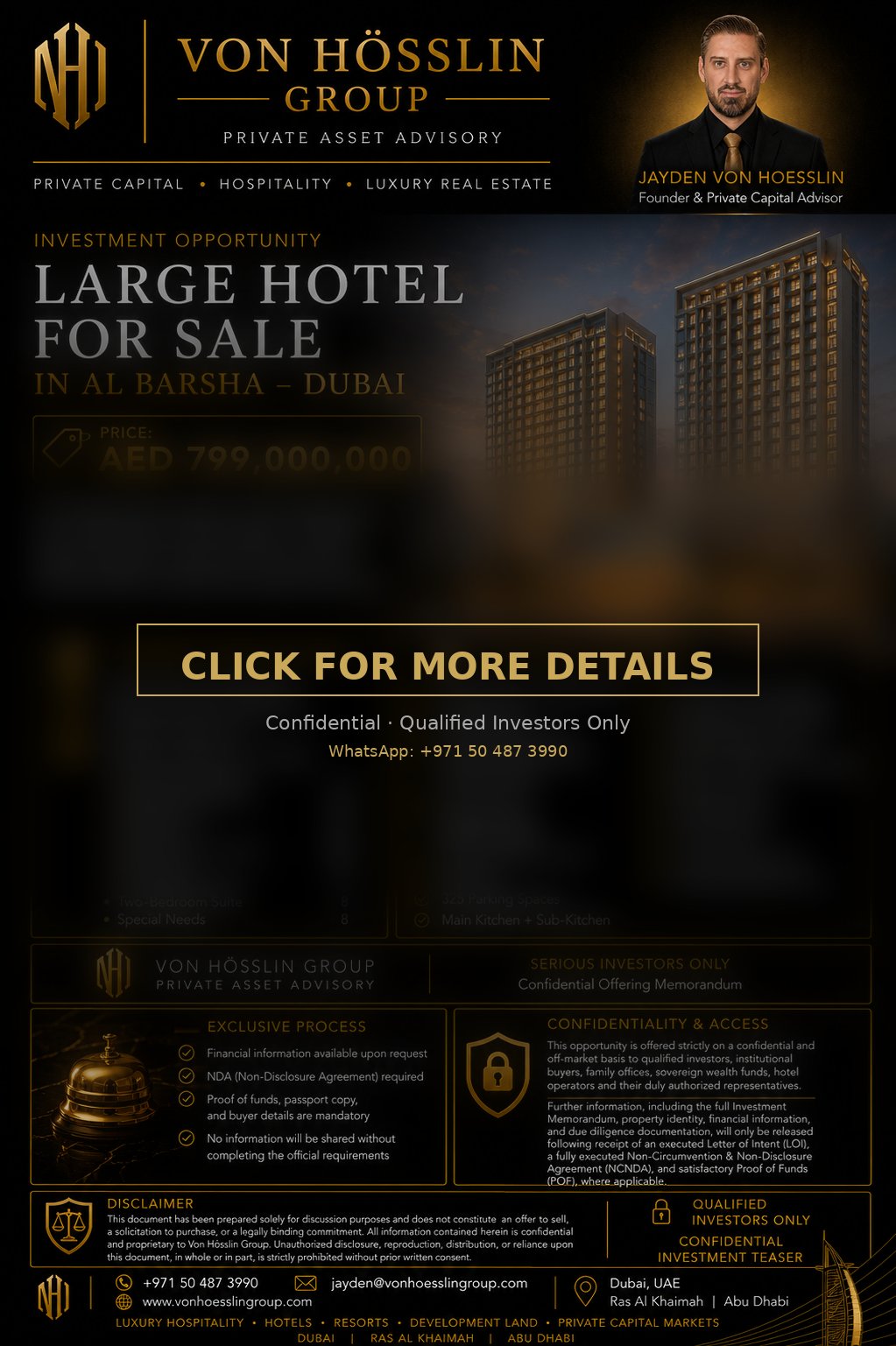 Hotel – Al Barsha, Dubai