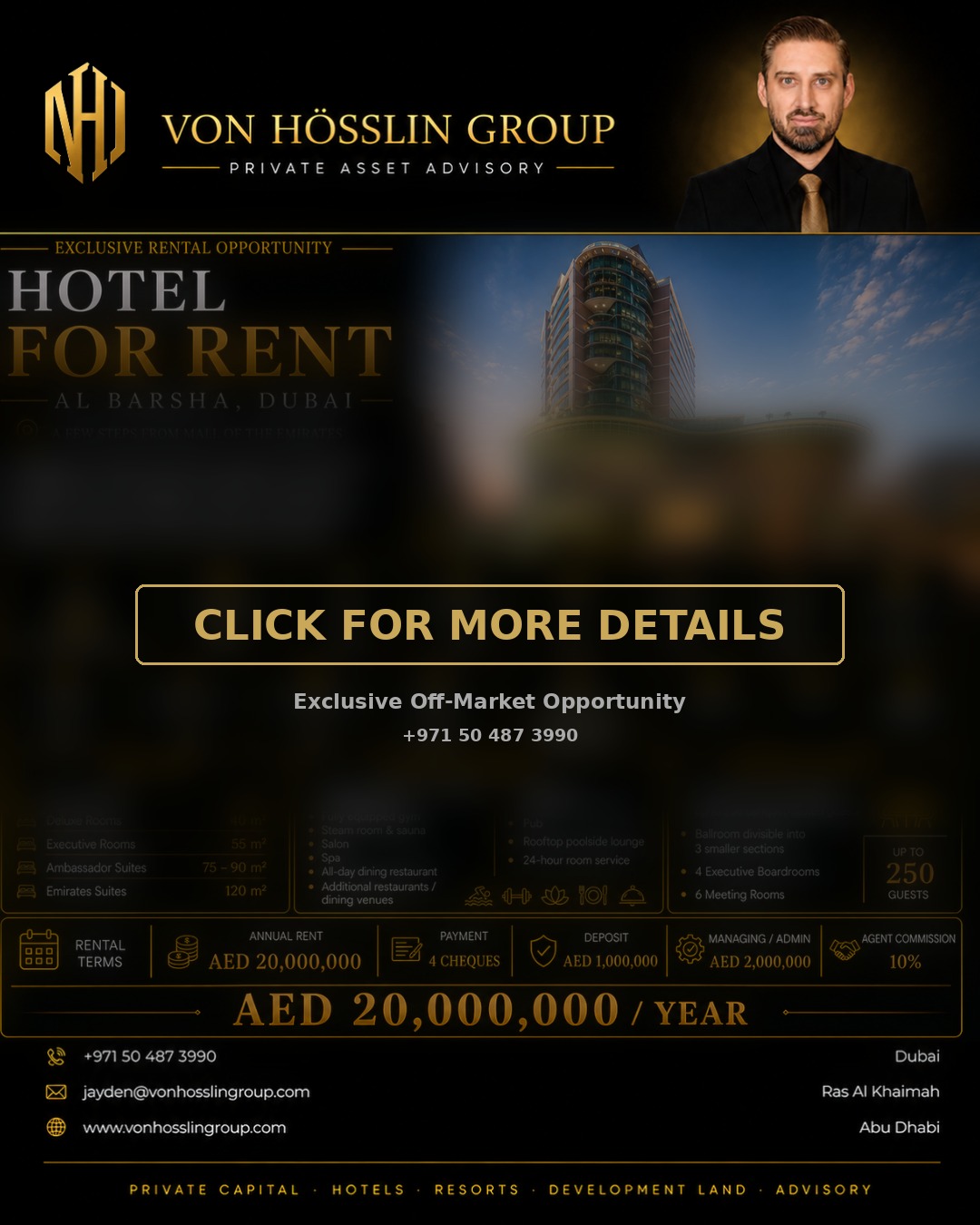 Hotel for Rent – Al Barsha