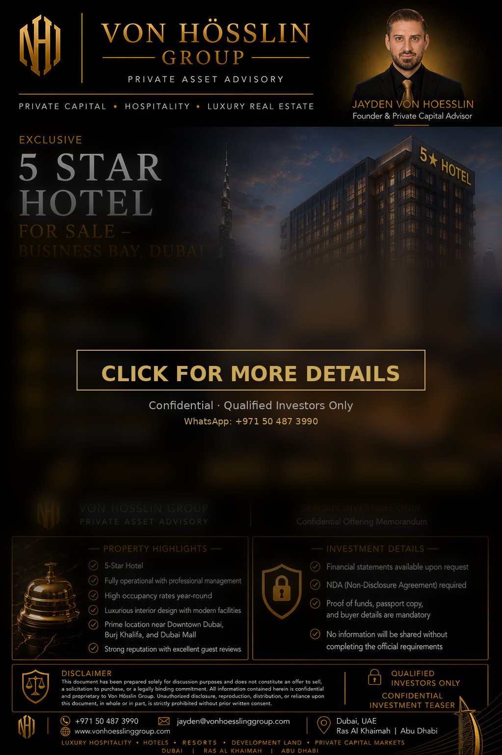 5-Star Hotel – Business Bay