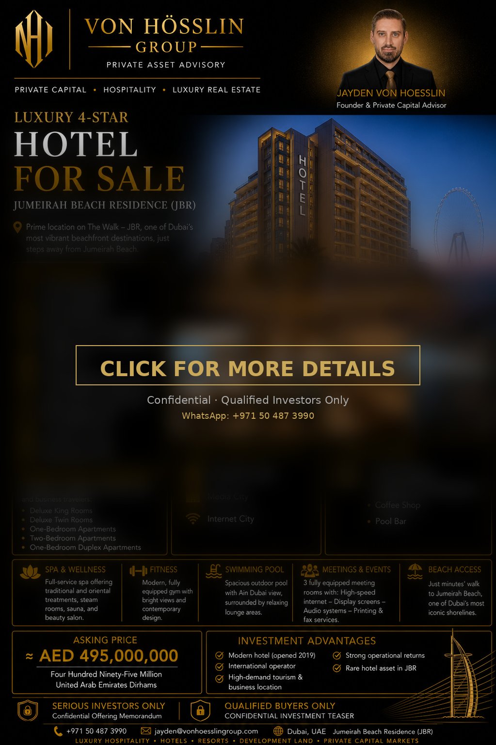 4-Star Hotel – JBR
