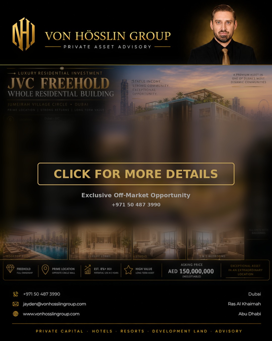 Freehold Residential Building – JVC