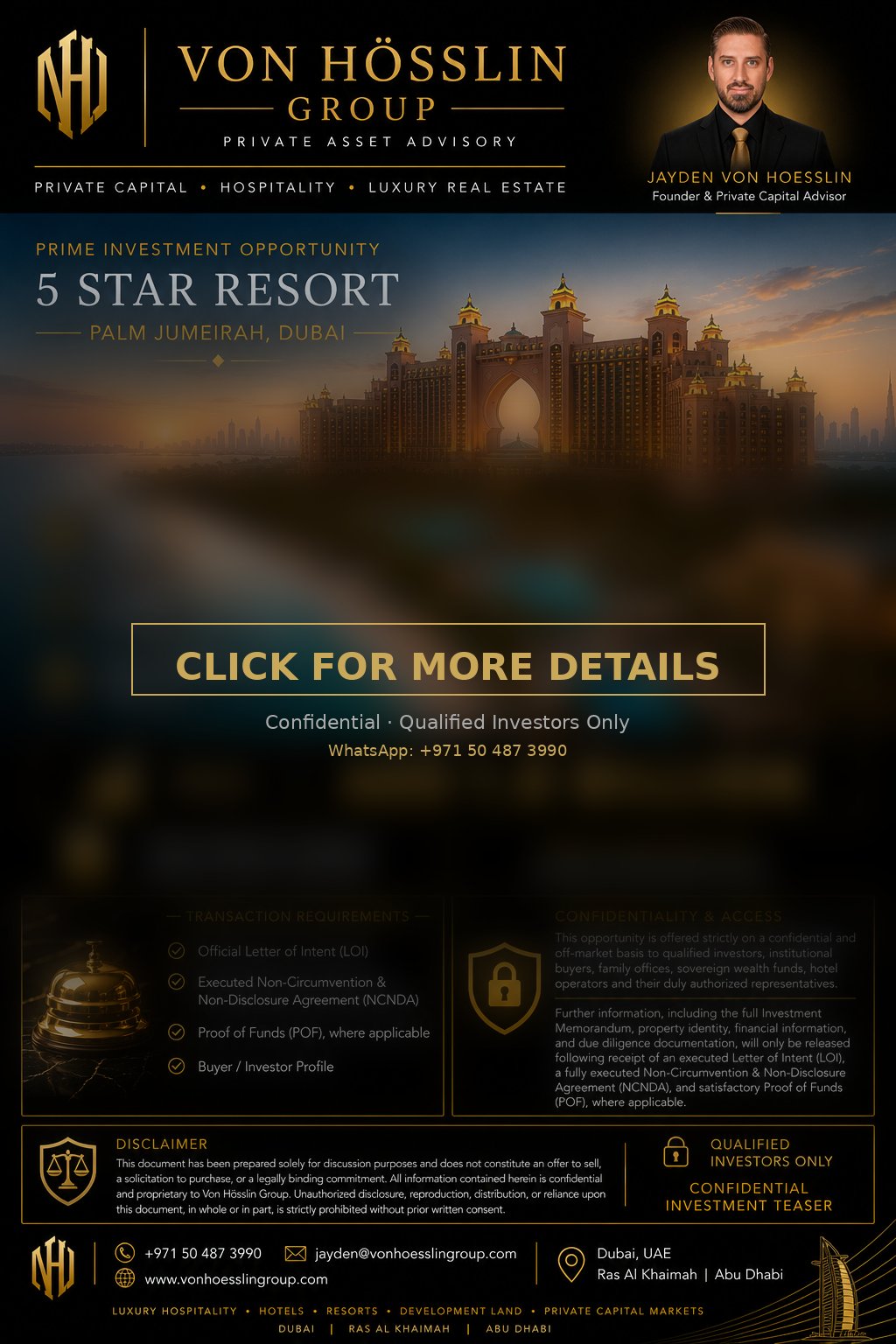 5-Star Resort – Palm Jumeirah