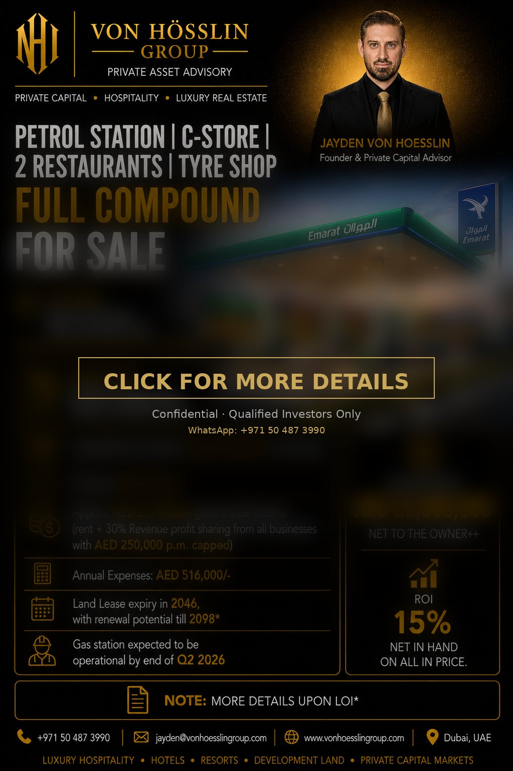 Petrol Station Compound – Dubai