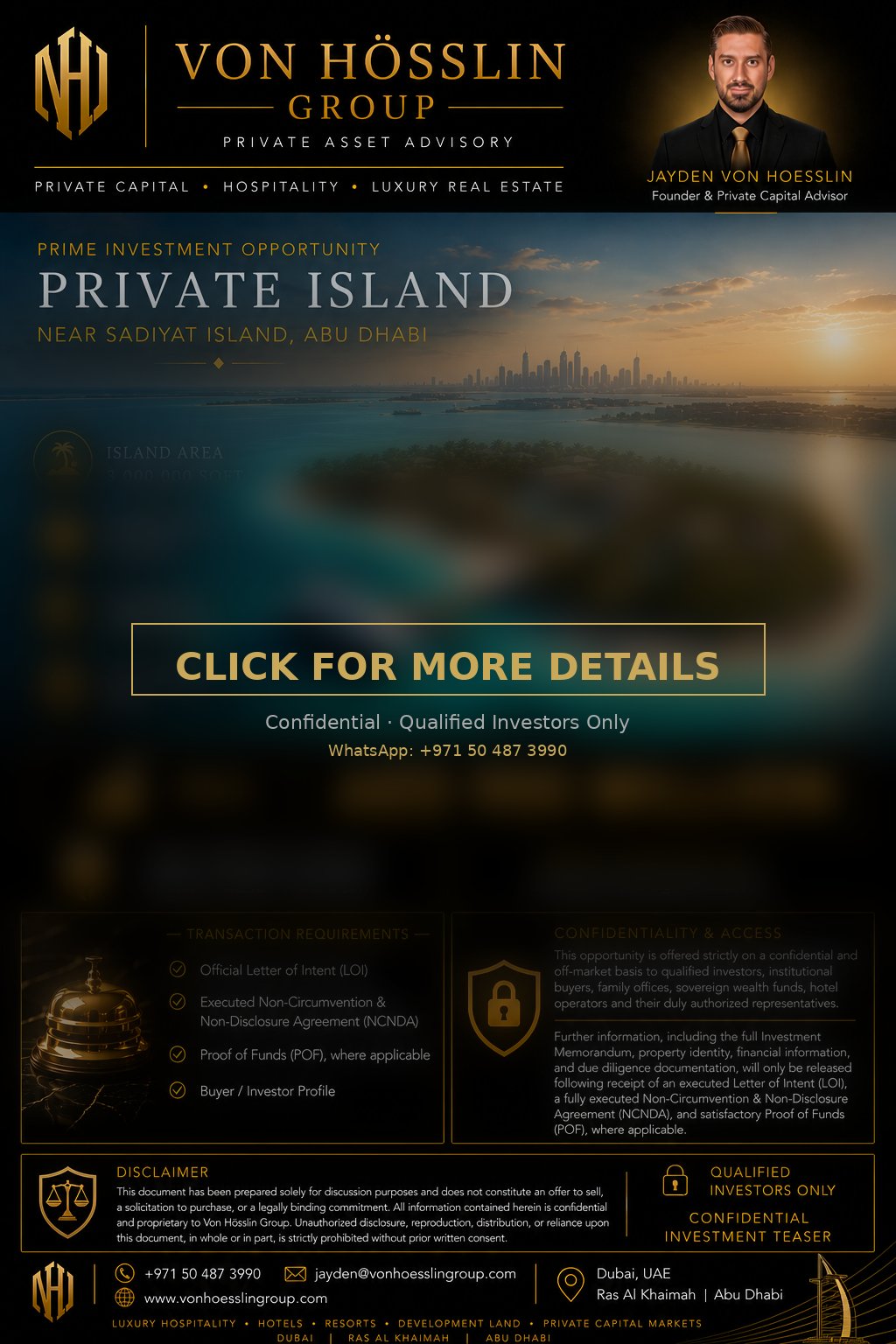 Private Island – Abu Dhabi