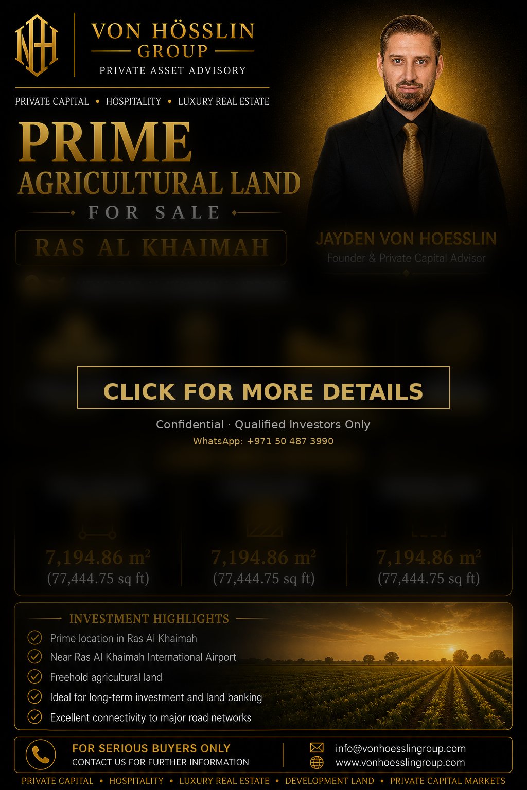 Agricultural Land – RAK